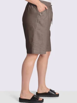 Bermuda mélange lin et viscose