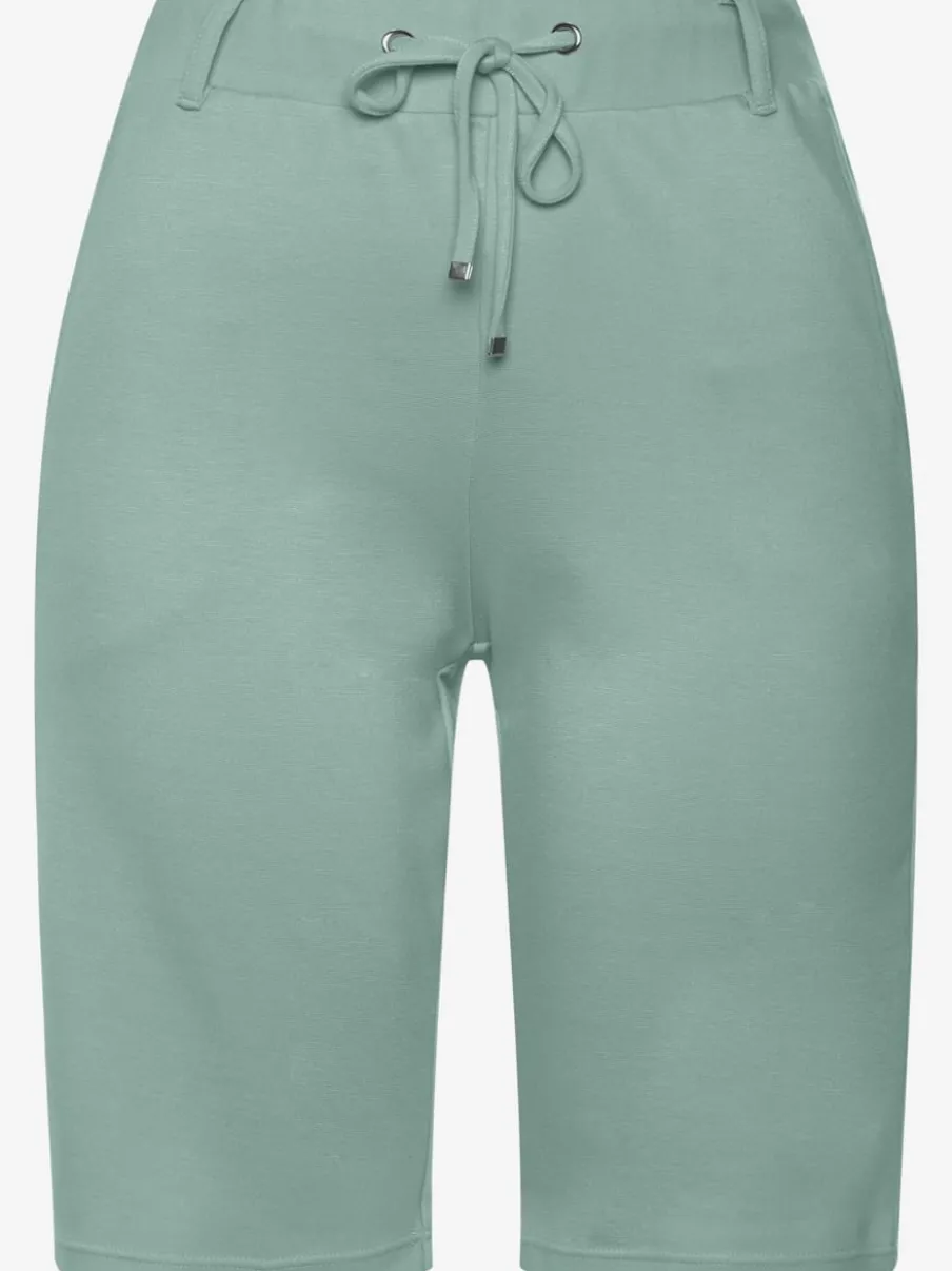 Bermudas à lien à nouer avec poches latérales fendues