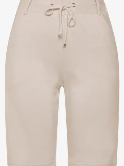 Bermudas à lien à nouer avec poches latérales fendues