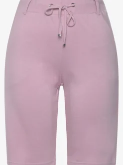 Bermudas à lien à nouer avec poches latérales fendues