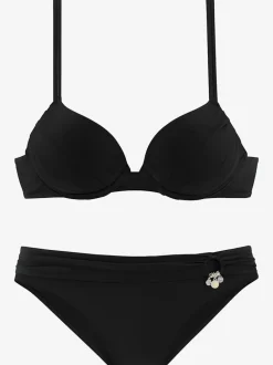 Bikini push-up avec bonnets rembourrés et bretelles réglables