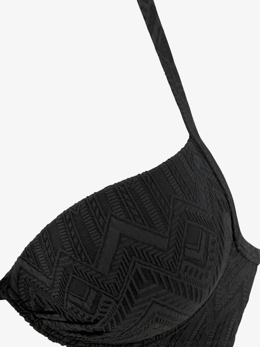 Bikini push-up bonnets rembourrés noués cou renfort intégré