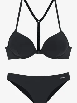 Bikini push-up à bretelles réglables avec look dos nageur