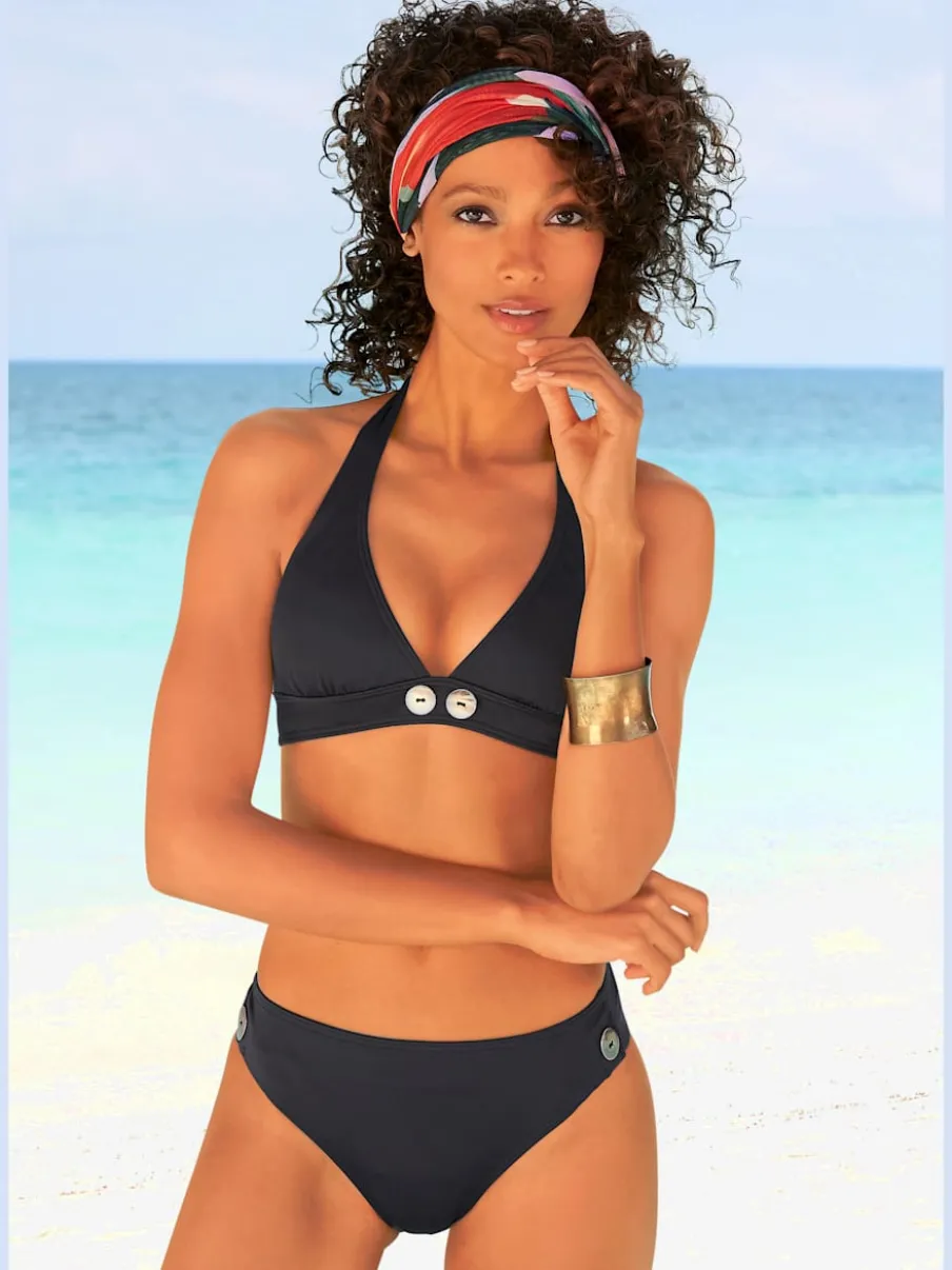 Bikinis avec bonnets amovibles à nouer dans le cou