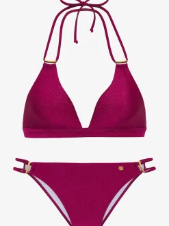 Bikinis triangle avec bonnets amovibles et bandes latérales