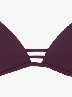 Bikinis triangle avec rubans décoratifs et bonnets rembourrés