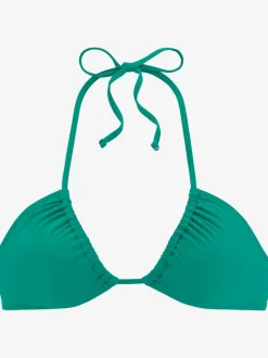 Bikini triangle avec bonnets amovibles à nouer multifonctionnel