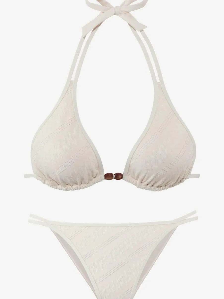 Bikini triangle avec bretelles et bonnets amovibles