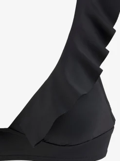 Bikini triangle à volants avec bonnets amovibles doux