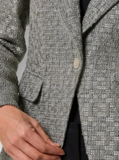 Blazer bouclé 30% laine