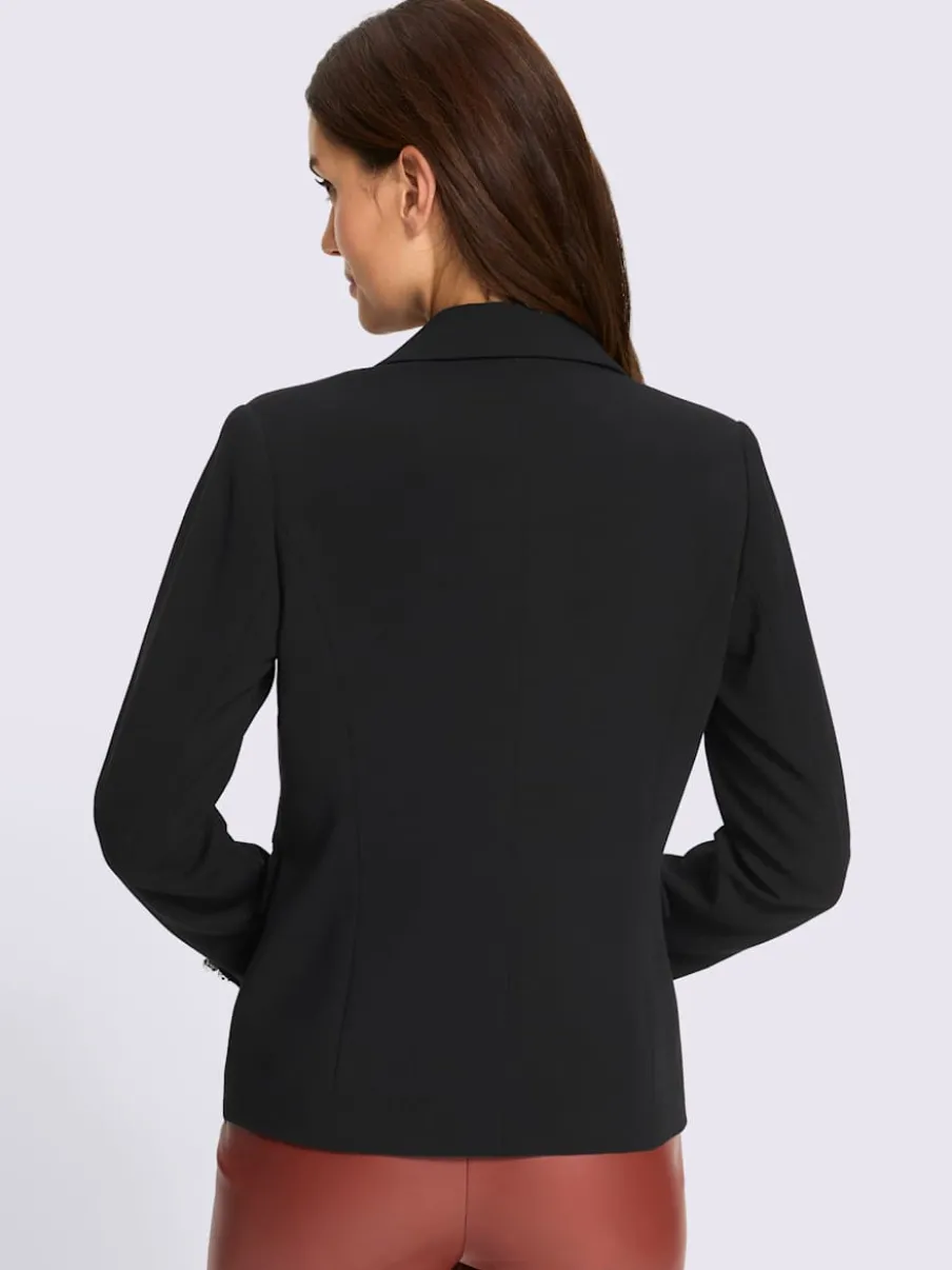 Blazer boutons fantaisie dorés