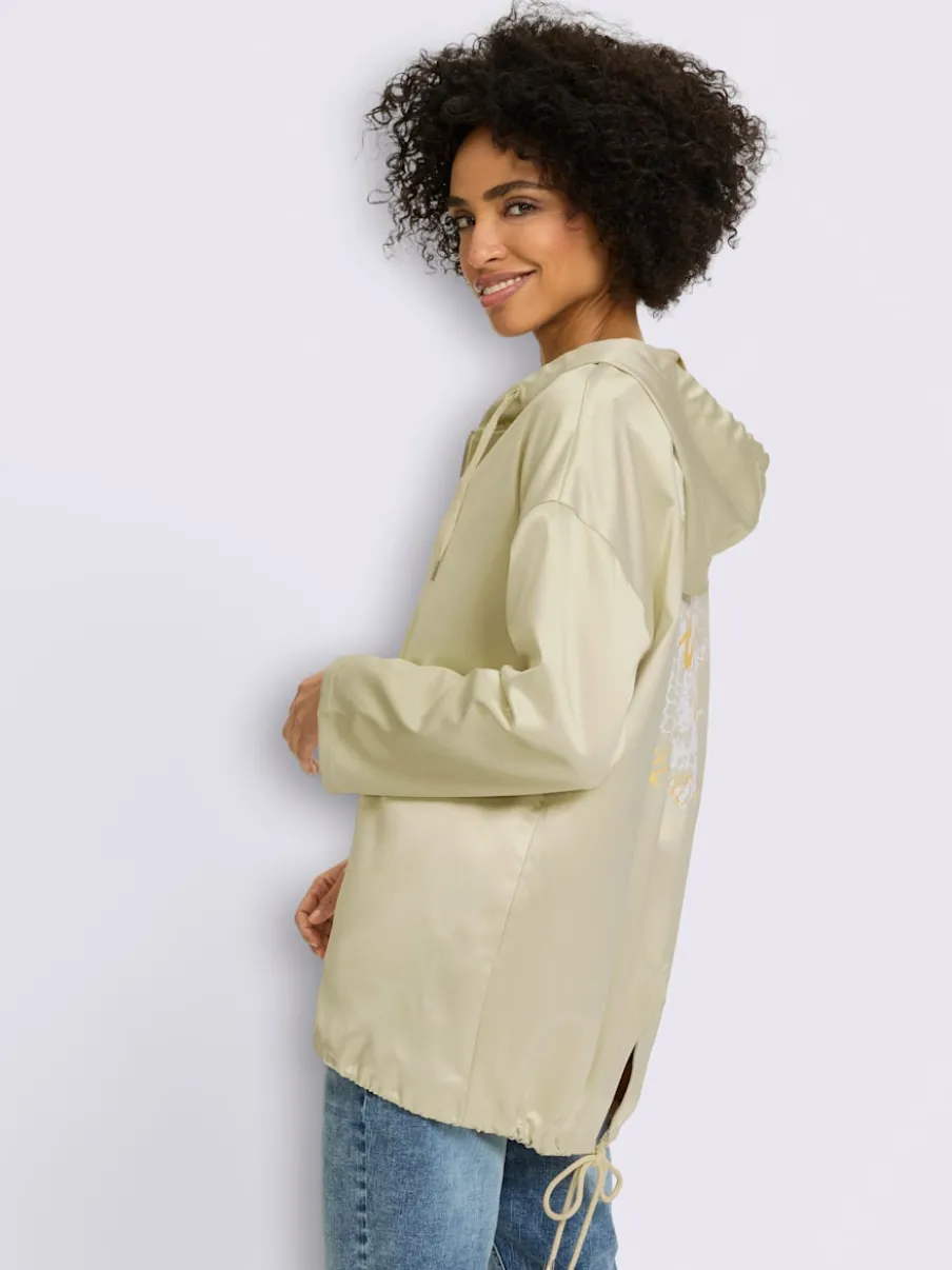 Blazer chemisier qualité satin légèrement brillante