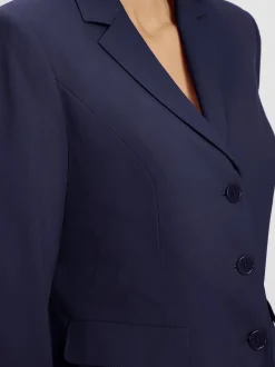 Blazer cintré avec pantalon à poches et couture structurante