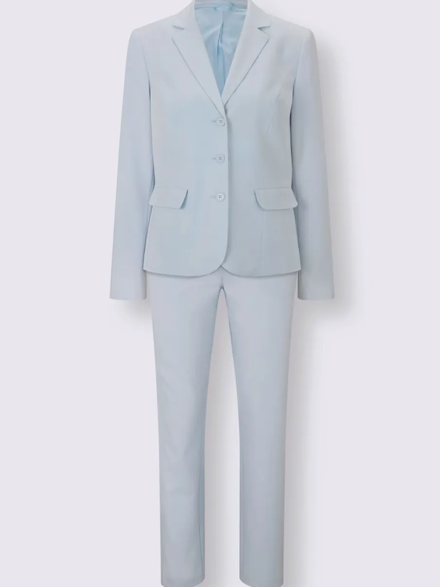Blazer cintré avec pantalon à poches et couture structurante
