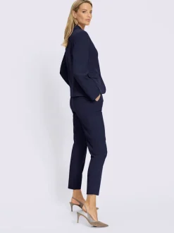 Blazer cintré avec pantalon à poches et couture structurante