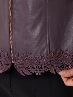 Blazer en cuir cuir véritable