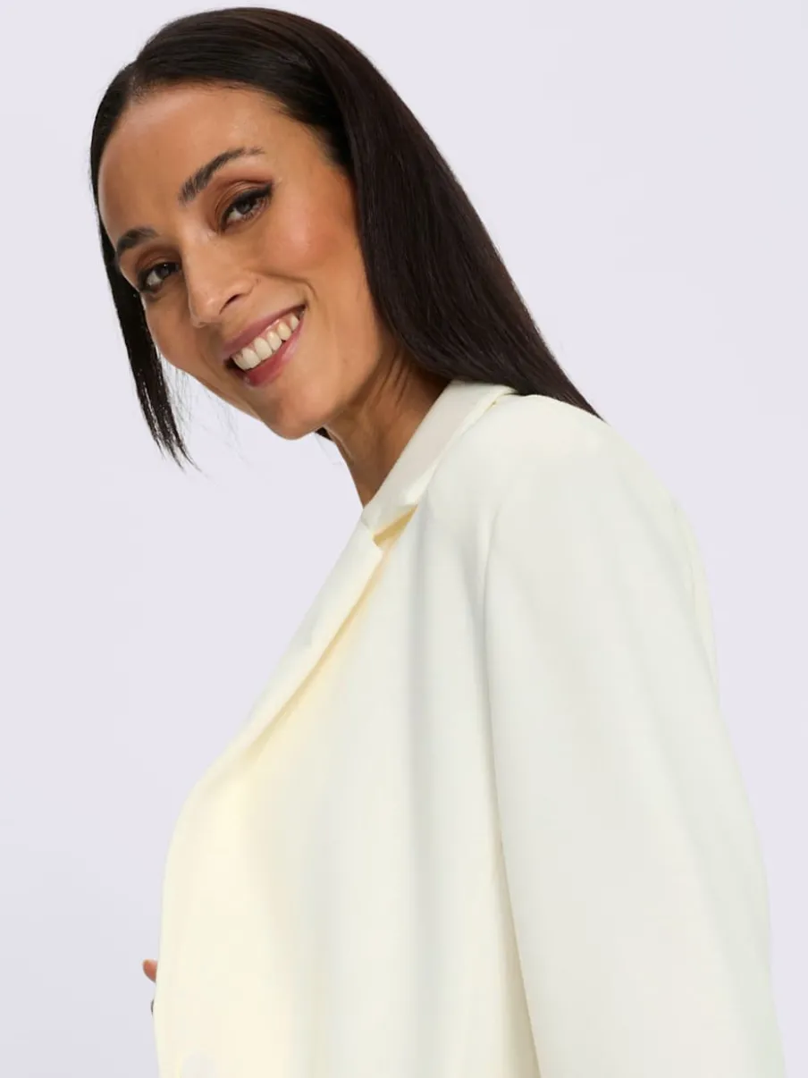 Blazer en jersey qualité jersey extensible, souple et confortable