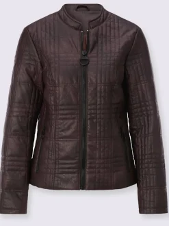 Blazer en synthétique matière synthétique facile à entretenir