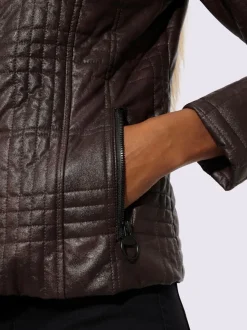 Blazer en synthétique matière synthétique facile à entretenir