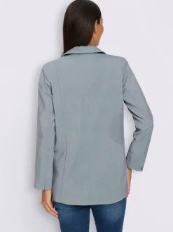 Blazer motif structuré tendance
