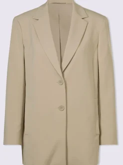 Blazers avec col à revers et coutures structurantes raffinées