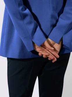 Blazers avec col à revers et poches passepoilées raffinées