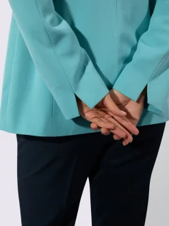 Blazers avec col à revers et poches passepoilées raffinées