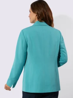 Blazers avec col à revers et poches passepoilées raffinées