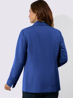 Blazers avec col à revers et poches passepoilées raffinées