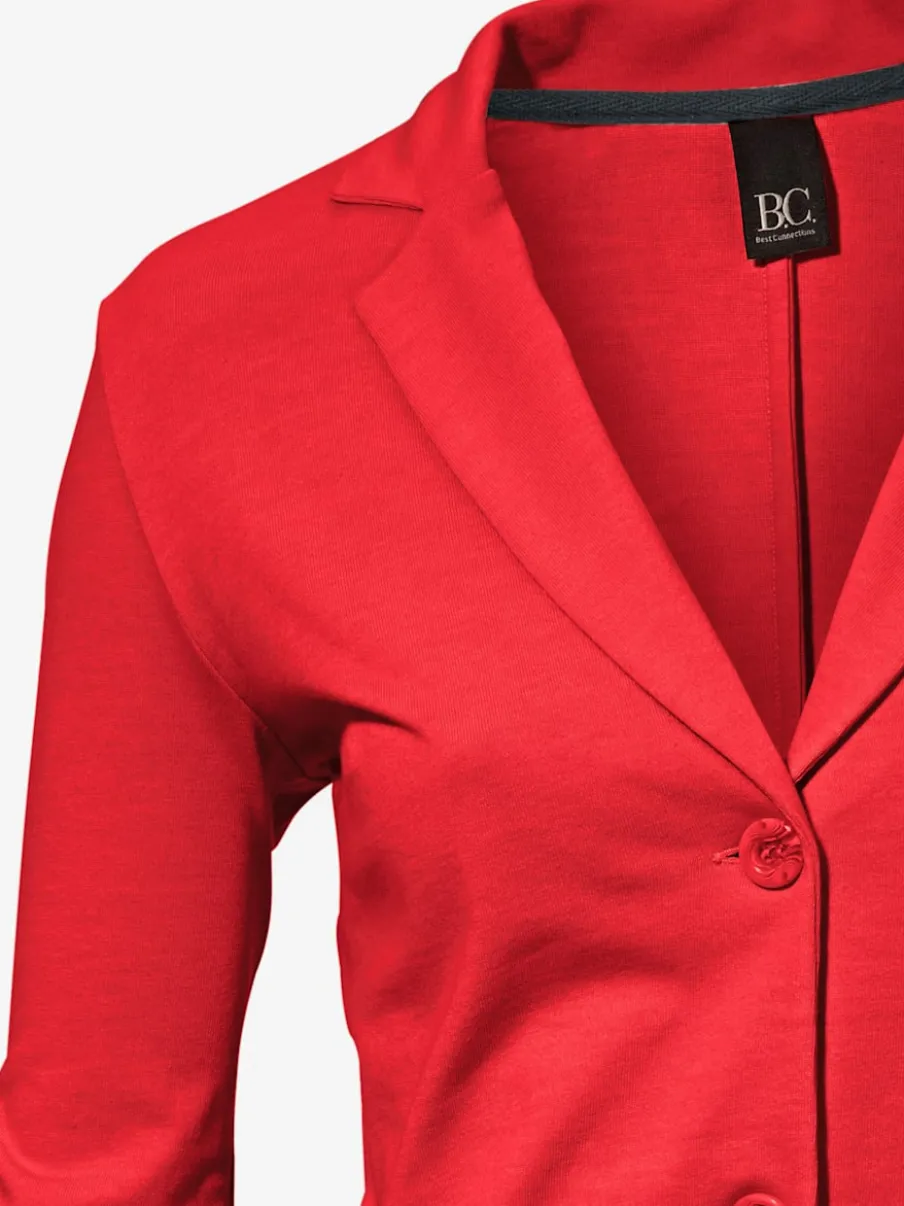 Blazers en jersey manches longues avec patte de boutonnage