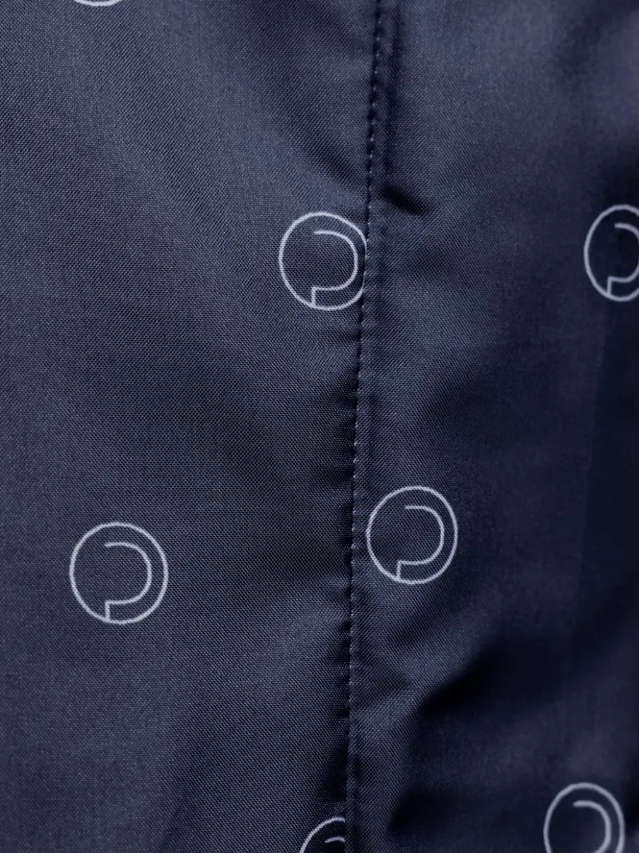 Blazers longs en mélange de lyocell avec boutons brillants