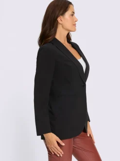 Blazer superbe doublure au motif léopard