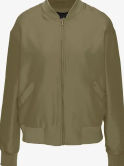 Blouson léger avec col montant et manches longues