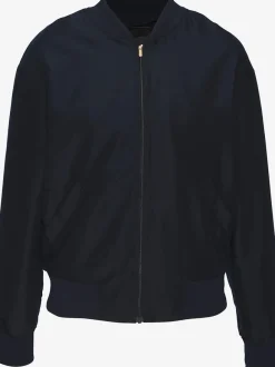 Blouson léger avec col montant et manches longues