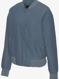 Blouson léger avec col montant et manches longues