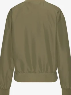 Blouson léger avec col montant et manches longues