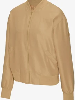 Blouson léger avec col montant et manches longues