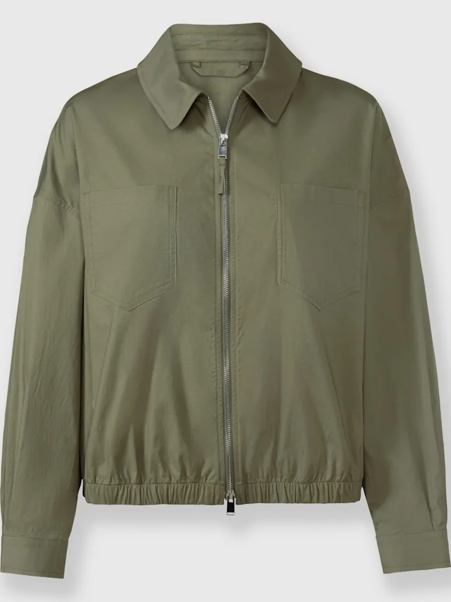 Blousons style sportif avec poches et col chemise