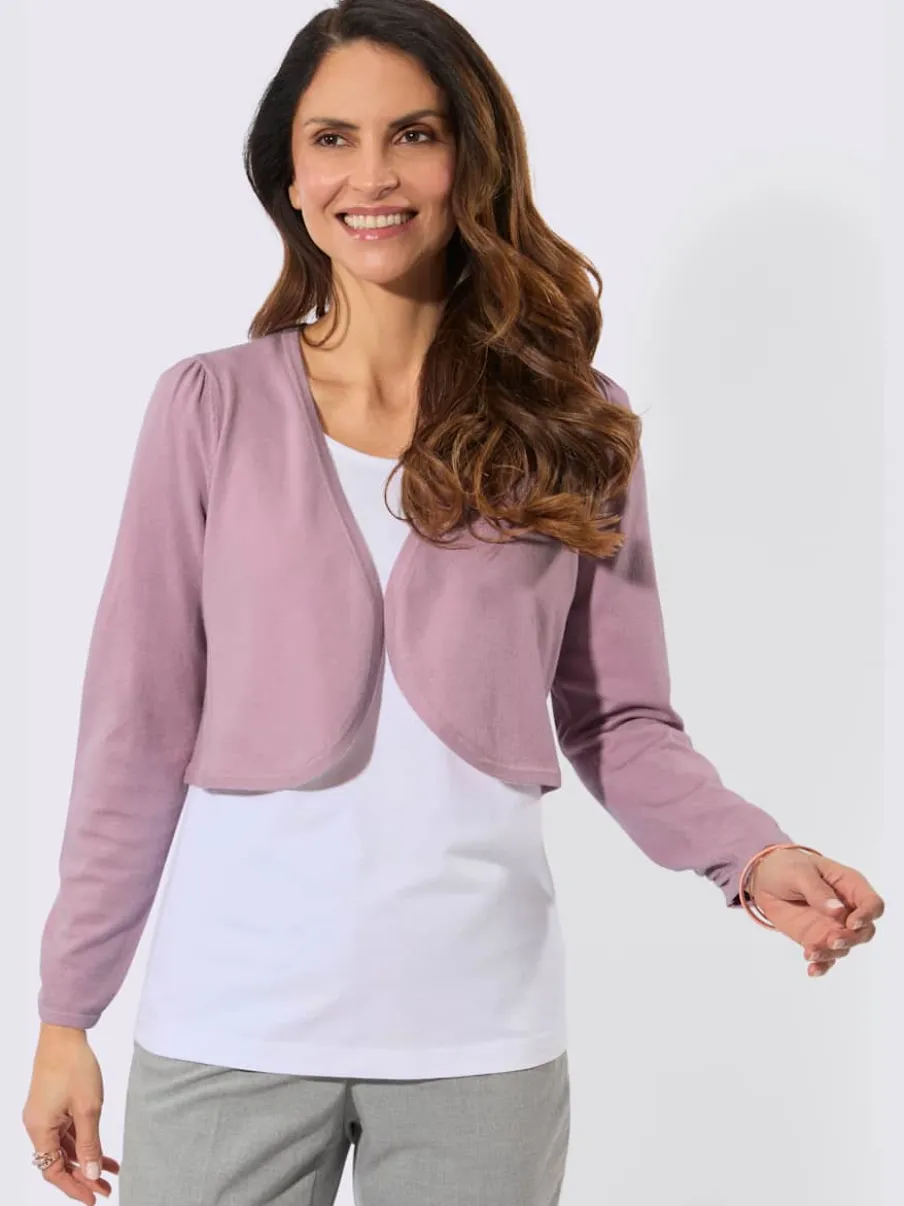 Boléro tricot fin élégant