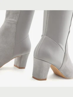 Bottes avec empiècement extensible tendance et élégant, hauteur du talon env. 6 cm