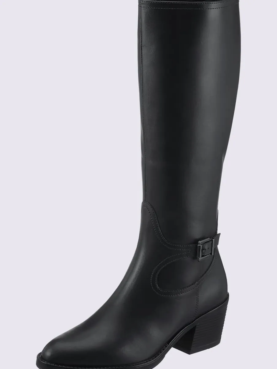 Bottes cuir nappa de vache