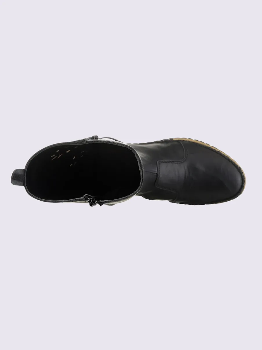 Bottes cuir nappa de vache