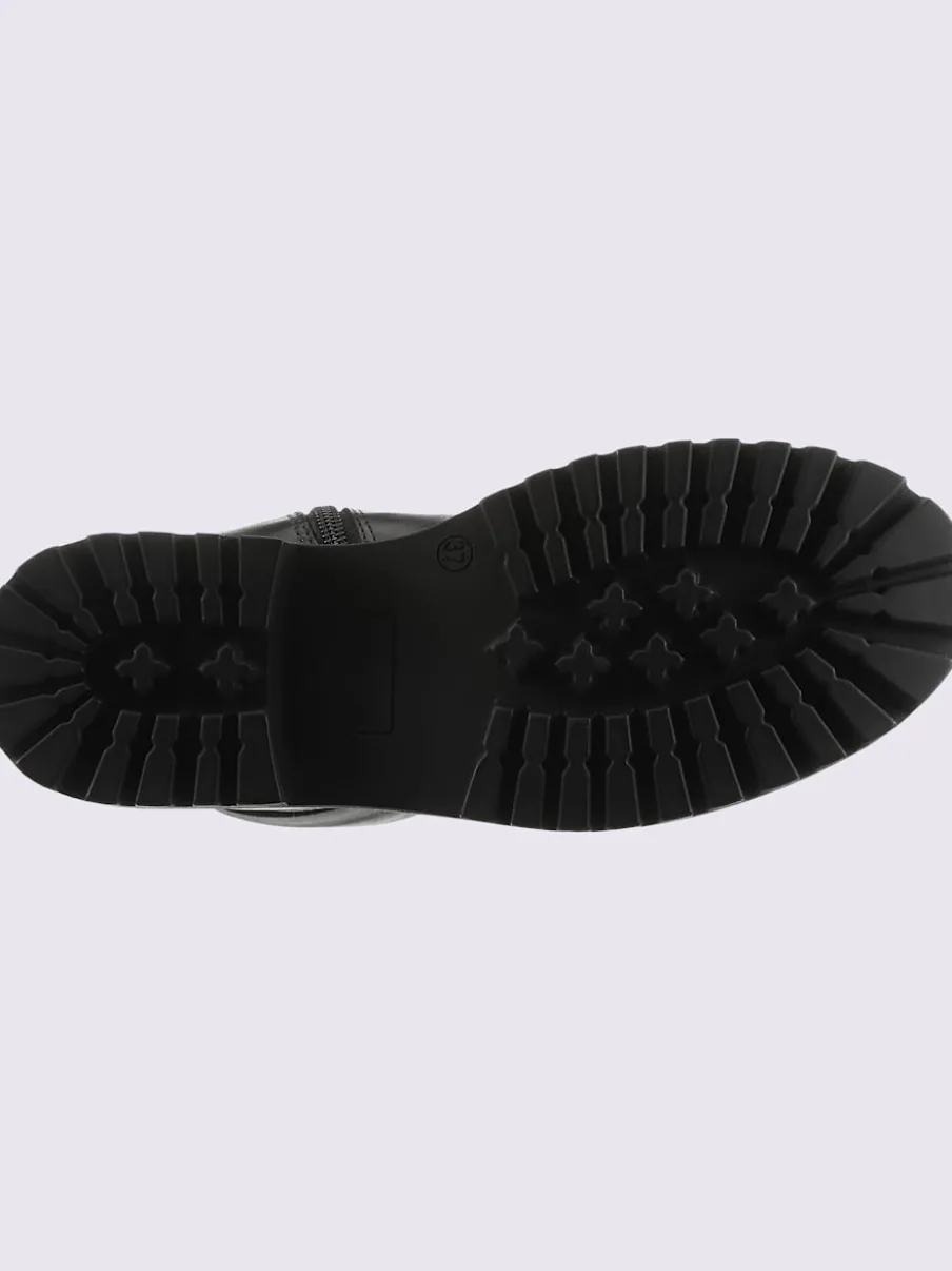 Bottes cuir nappa de vache