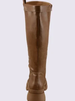 Bottes matière synthétique imitation nappa
