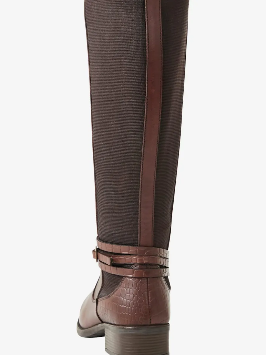 Bottes pour jambe large
