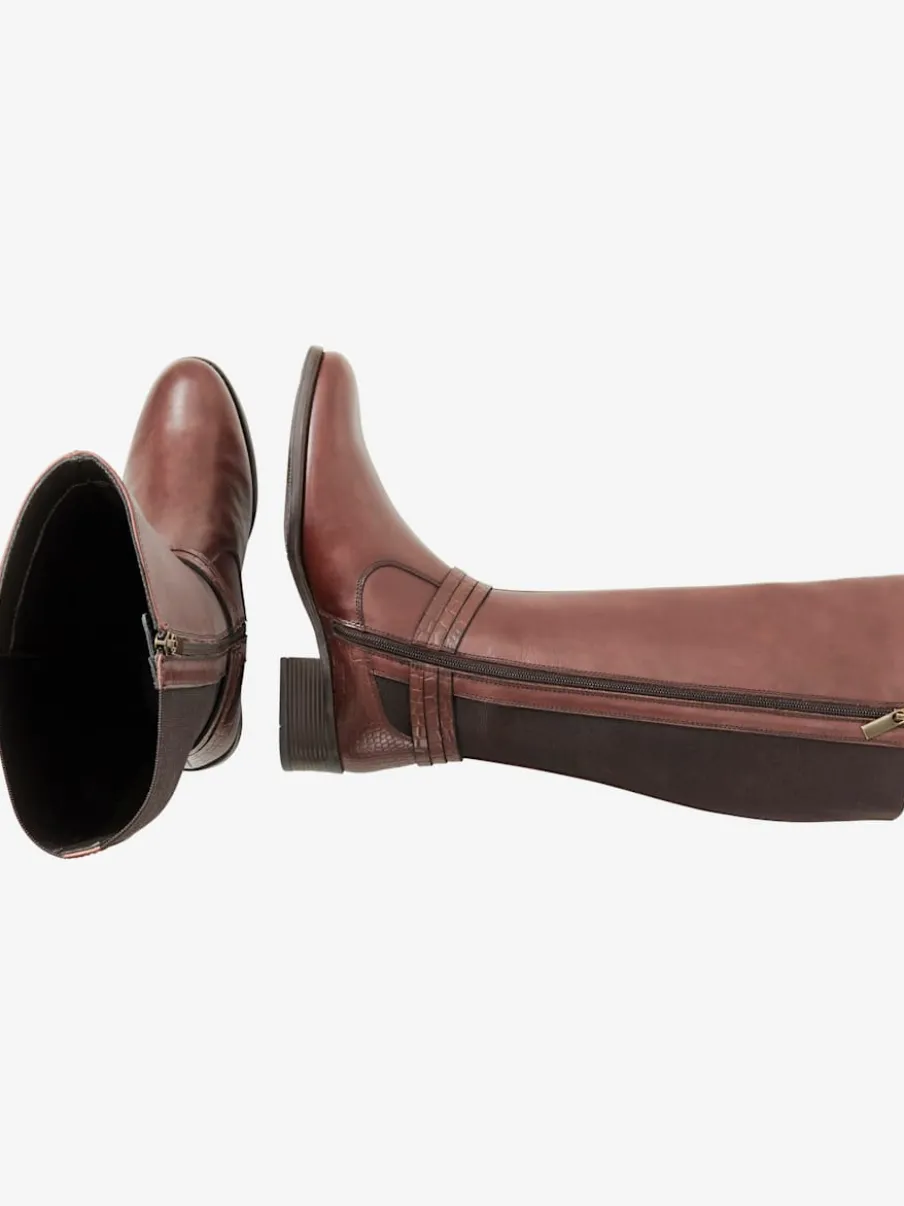 Bottes pour jambe large