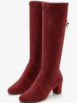 Bottes talon confortable et hauteur du talon d'env. 6 cm