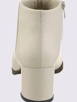 Bottine courte cuir d'agneau nappa très doux