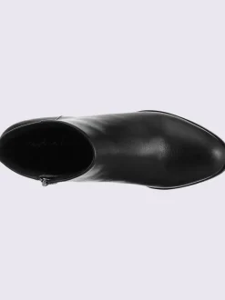 Bottine courte cuir d'agneau nappa très doux