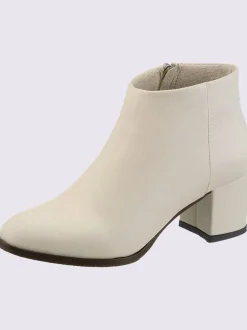 Bottine courte cuir d'agneau nappa très doux